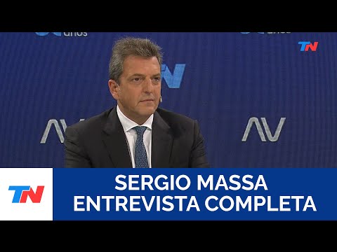 SERGIO MASSA EN A DOS VOCES I Entrevista Completa