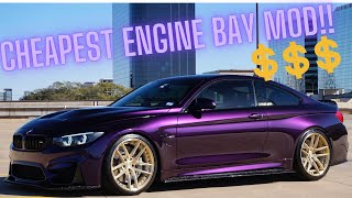Cheapest engine bay mod for BMW M3/M4