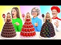 自分 vs おばあちゃんの料理チャレンジ | キッチンガジェットと子育てハック Candy DO