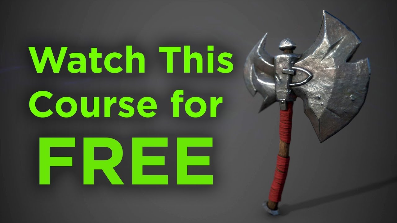 Watch Full Course For Free on Skillshare - Weapon Modeling and ...
