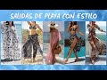 PAREOS CON ESTILO MODA 2021🥰 FASHION PAREOS 💖 ROPA DE PLAYA 👙 BEACH CLOTHES