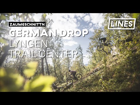 Biken am Lyngenfjord | Lyngen Trail Center - German Drop | LINES