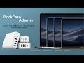 DockCase Adapter -  USB-C Dock and Charger for MacBook Air Pro - Meet the DockCase