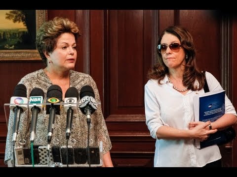 Dilma concede entrevista no Chile