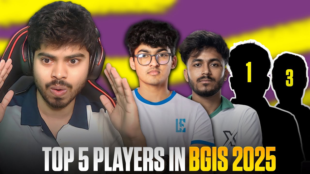 TOP 5 PLAYERS IN BGIS 2025 PART 1