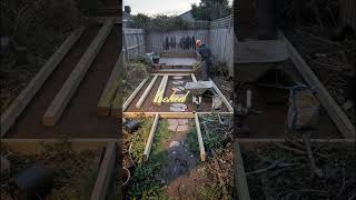 Backyard Transformation #modernliving #outdoors #construction