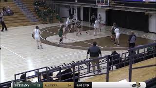 Geneva WBB Highlights vs Bethany on 1.18.22
