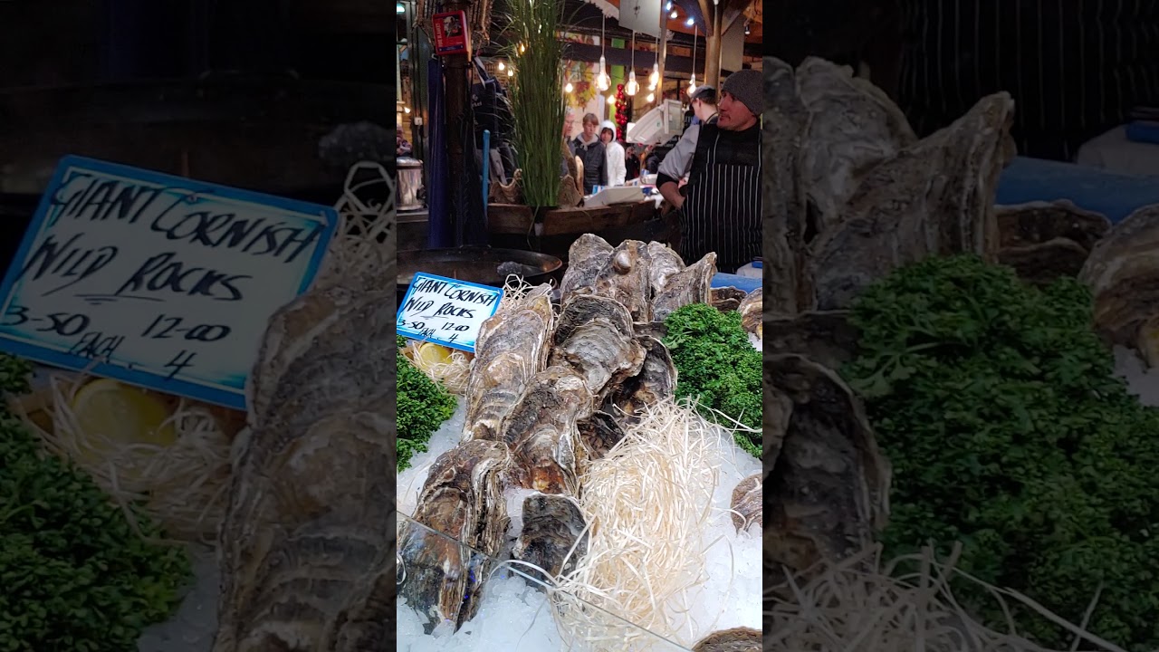 Oysters Borough Market London - YouTube
