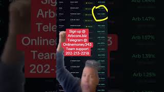 ARBcore bot crypto arbitrage trading review update 4.2% daily on BITCOIN Working great no scam