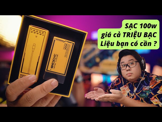 Sạc nhanh Sharge 100w làm được gì và bạn nên có một cái Sharge x merv