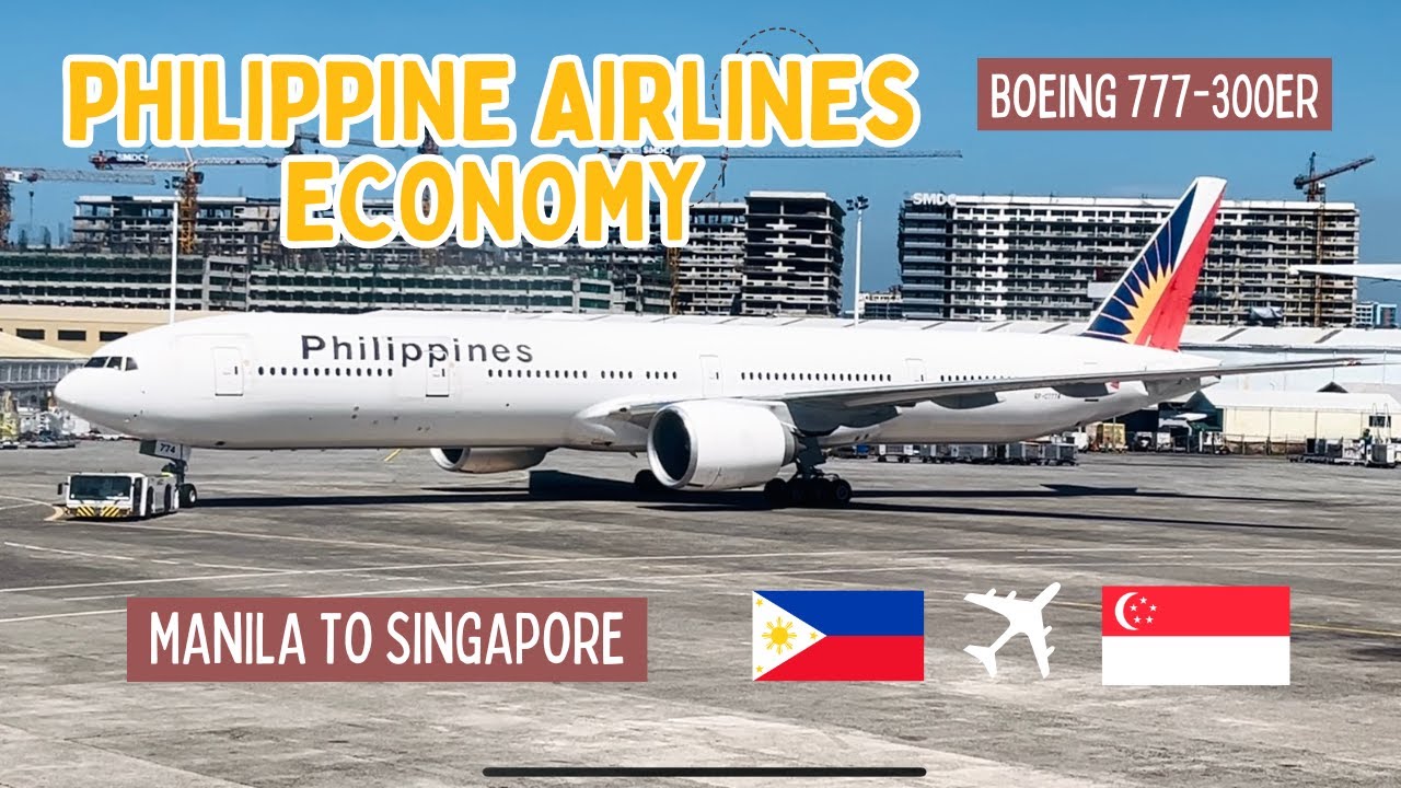 Philippine Airlines Economy | Manila to Singapore | Boeing 777-300ER | Trip report