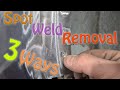 How To Remove Spot Welds (3 Methods) | Restoration | Panel replacment