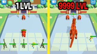 MAX LEVEL in Dragon Merge Master Gameplay Tyrannosaurus Rex screenshot 3