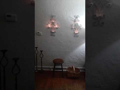 Shabby Chic Wall sconces DIY