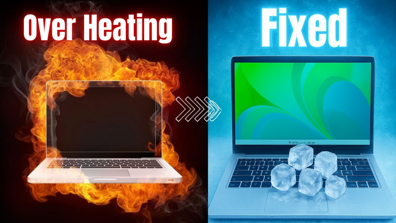 This will fix your Laptop's Overheating Problem! - YouTube