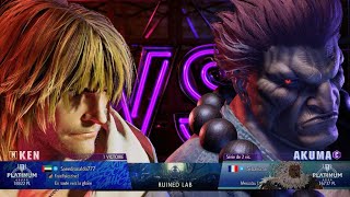Akuma vs ken amateur