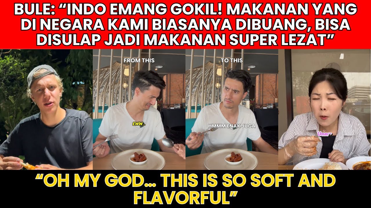 Plot Twist! Makanan yang Di Negara Bule Dibuang, di Indonesia Dinikmati Sampai Ludes