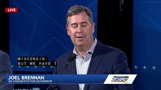 Wisconsin Democratic Primary Debate for Governor