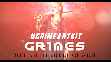 Grimes - You'll miss me when I'm not around #GrimesArtKit (by Akikun)*WARNING* flashing lights