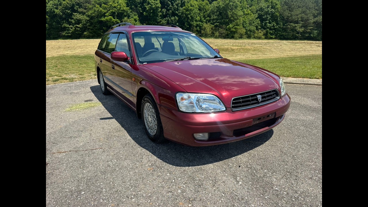 TechMotorsPostalCars.com 1998 Subaru Legacy 4x4 8K Miles Factory