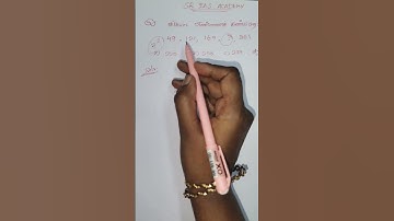 💥Tnpsc Group 4 : 2022‼️Find the missing number ✅ #sr_ias_academy #tnpsc #group4 #maths #aptitude