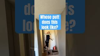 Whose putt does this look like most?