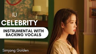 IU(아이유) _ Celebrity (official Instrumental With Backing Vocals)