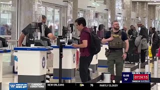 Reaction at MSY as House prepares to reject Senate approved vote to fund TSA, other agencies