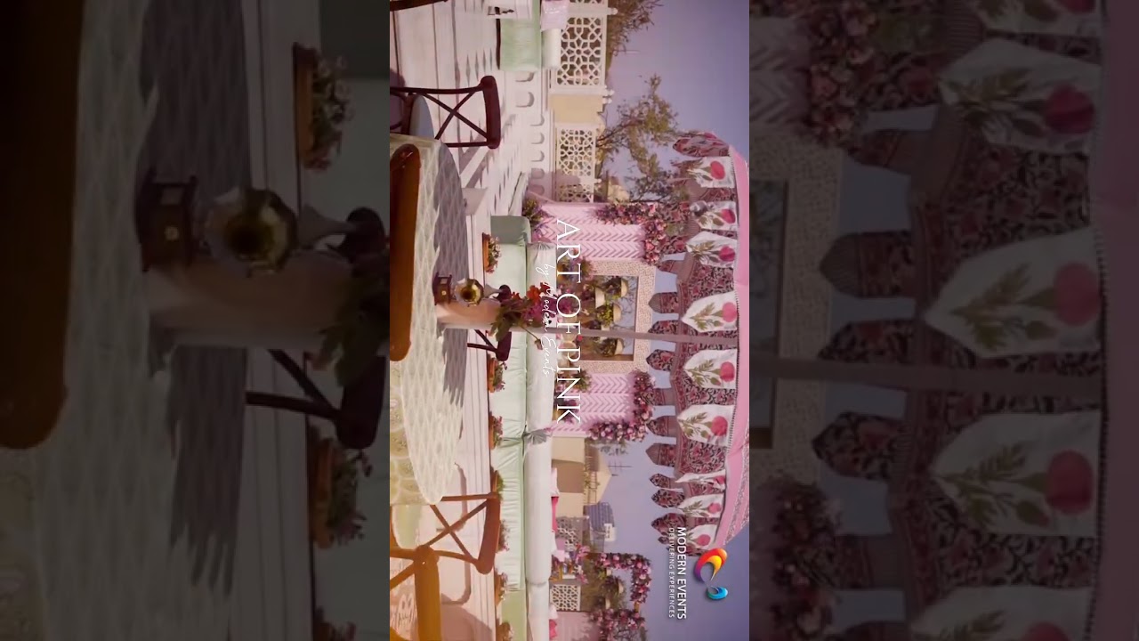 Delicate details, dreamy pinks & unforgettable Mehendi feels.