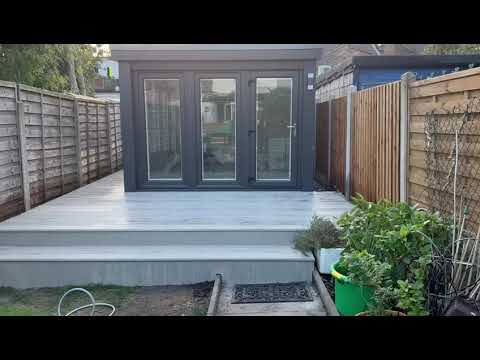 Complicated Decking for Your Garden Studio