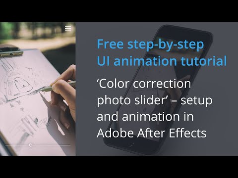 How to Animate a Color Correction Slider in After Effects