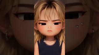 BTS cartoon characters 🦋#foryou #army #fyp #bts 
