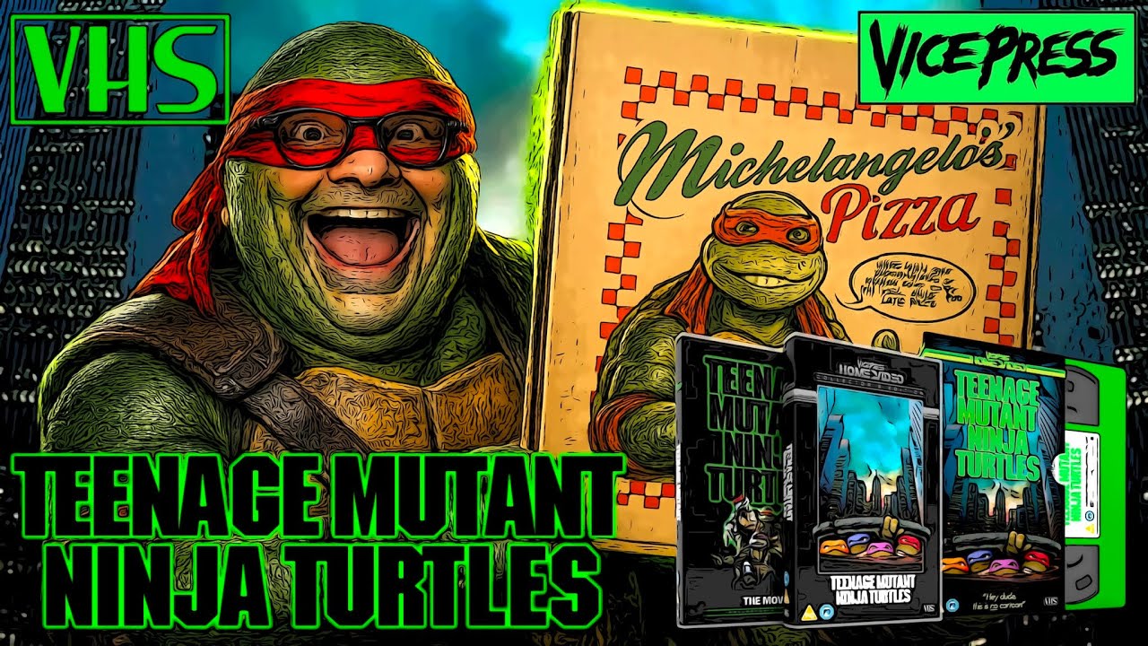 Teenage Mutant Ninja Turtles (1990) VHS PR Package Unboxing from 