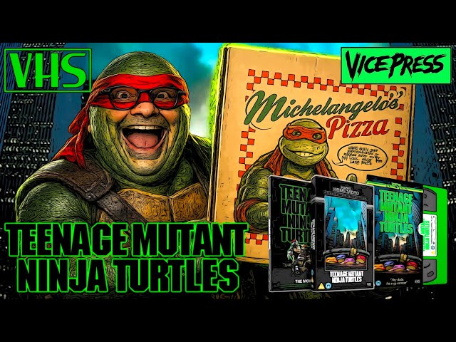 Teenage Mutant Ninja Turtles (1990) VHS PR Package Unboxing from
