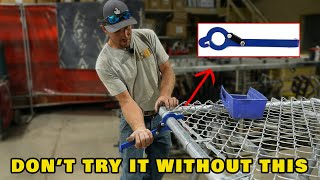 Install Fabric On A Chain Link Gate The EASY Way!