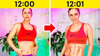 SPORT HACKS AND EFFECTIVE EXERCISES TO KEEP YOU FIT || Great Home Workout Tips for Eveyone