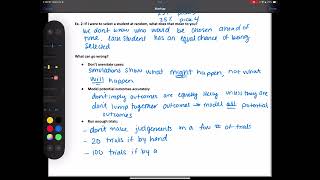 AP Stats Ch 11 Randomness — Collecting Data examples part 1