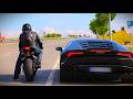 Lamborghini Huracan vs CBR 600rr Drag Race 🔥 | Brutal Race 🔥