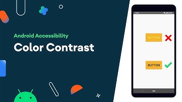 Color contrast - Accessibility on Android