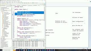 Spring Core day 2 (Create Hello World Bean)
