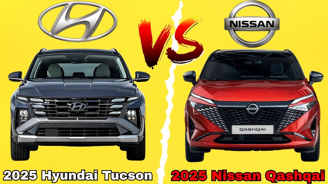2025 Hyundai Tucson vs 2025 Nissan Qashqai Compact SUV Showdown! - YouTube