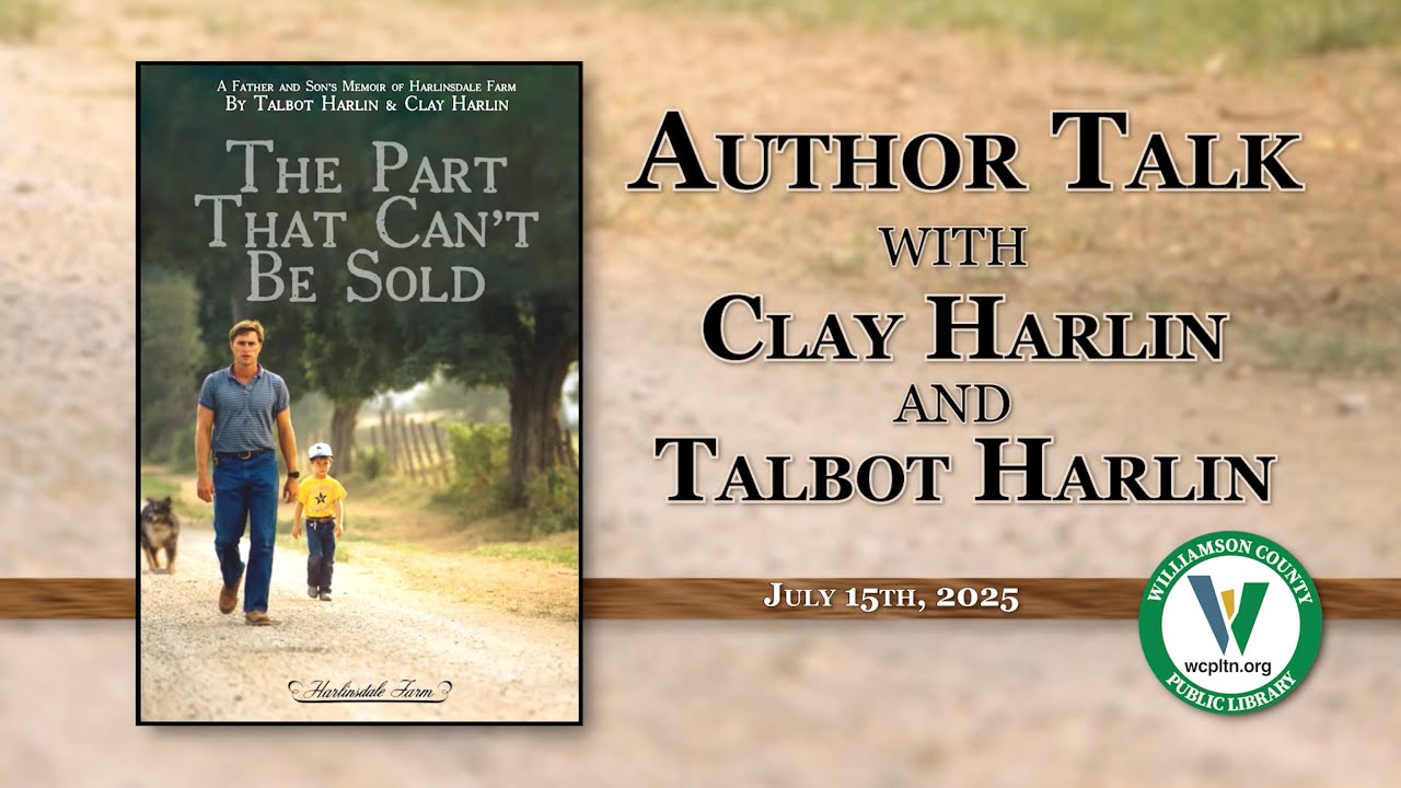 Author Talk with Clay and Talbot Harlin: The Part That Can't Be Sold