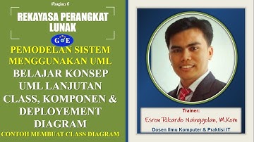 Membuat Class Diagram, Komponen dan Deployment Diagram || Pemodelan Sistem menggunakan UML
