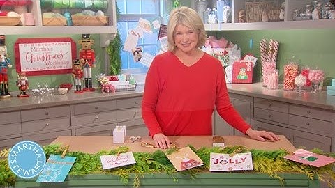 Creative Ways to Display Holiday Cards - Martha Stewart