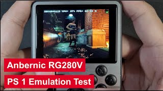 Anbernic RG280V PS1 Emulation Test