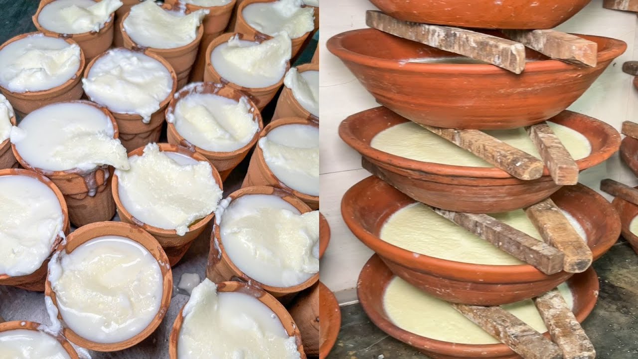 1000 sweet drink making with curd