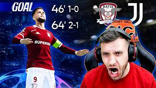 RAPID INTRA IN ISTORIE DUPA UN MECI NEBUN CU JUVENTUS! PES ROMANIA CARIERA CU RAPID