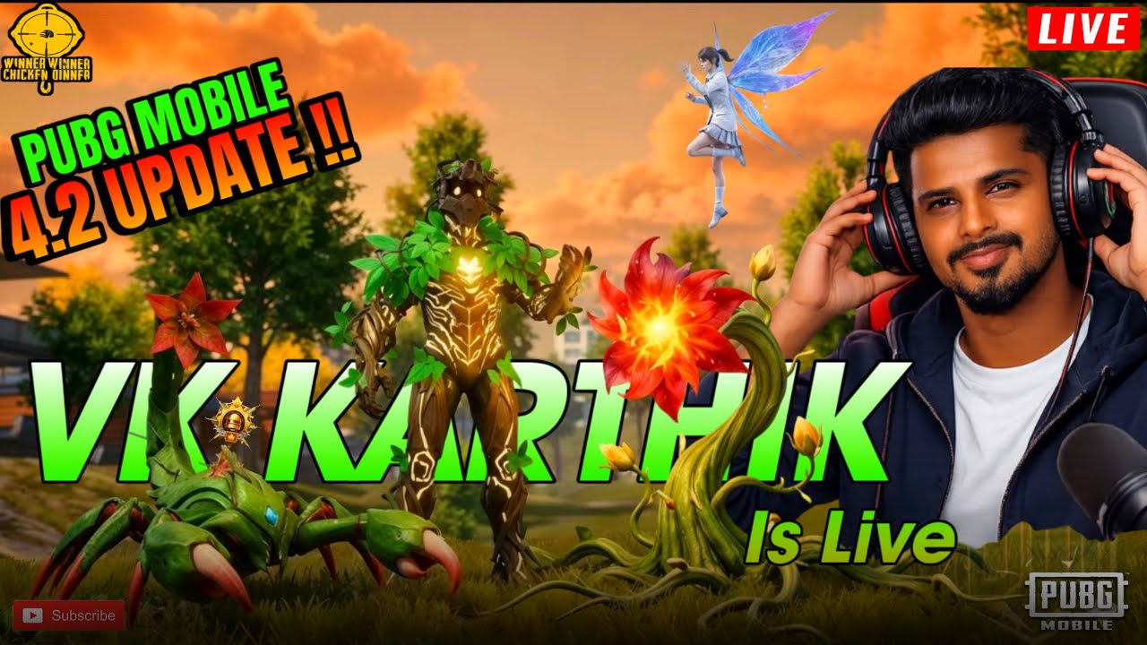 🔴PUBG 4.2 FOREST EVENT 😡 RUSHPLAY