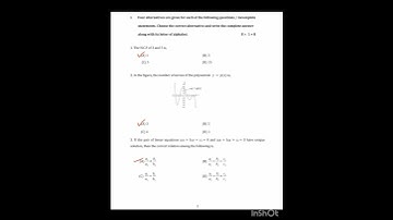 SSLC CLASS 10 MATHEMATICS ENGLISH MEDIUM SET-1MODEL  QUESTION PAPER KEY ANSWERS 2025-2026