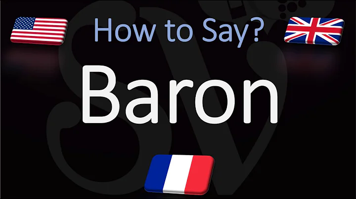 How to Pronounce Baron? French Pronunciation